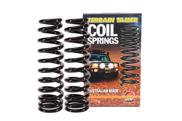 Terrain Tamer Front Coil Springs 40mm to 100KG with & w/o KDSS - 2003-2024 4Runner, FJ Cruiser & 120/150 Series Prado (TTCS-2304T)